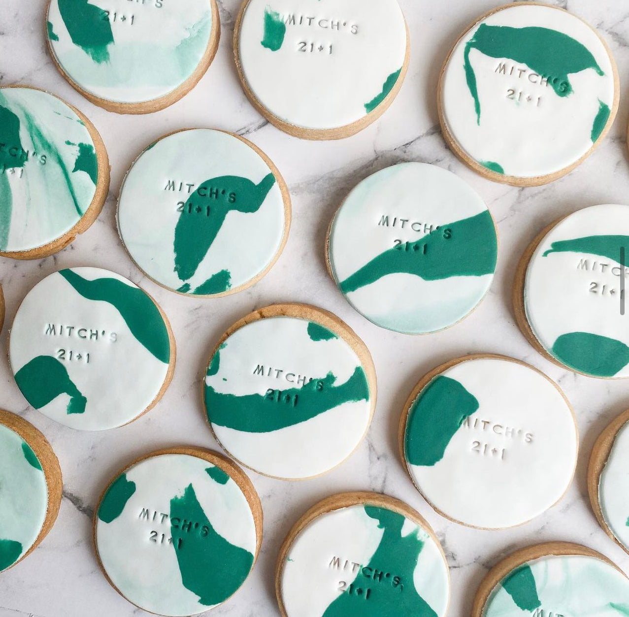 Custom Round Cookies