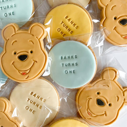 Custom Round Cookies
